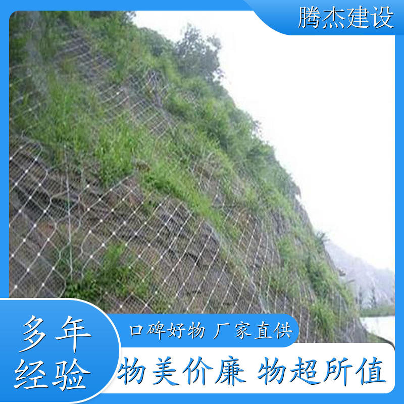 帘式防护网 潜孔钻机施工队 地灾治理