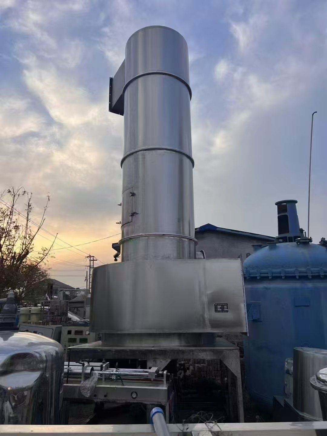 转让二手闪蒸干燥机 工厂废旧设备设施处置 一站式处理 供应 