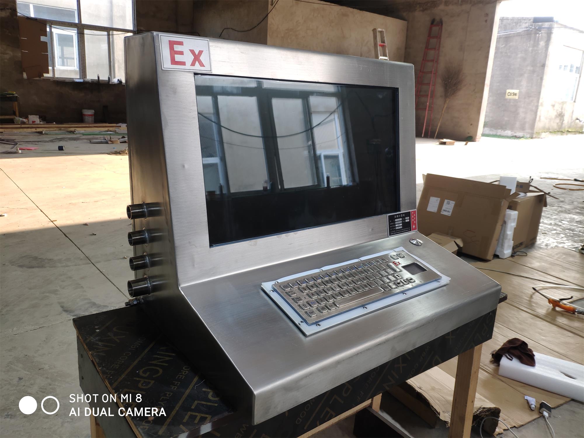 Explosion proof operating computer workbench Linux integrated industrial control computer for coal mine explosion-proof computer