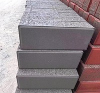 停车场硬化彩色路面砖  彩色路面砖价格 密实性好，吸水率好