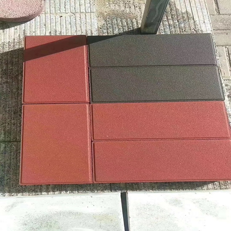 草坪美化彩色路面砖  彩色路面砖厂家 高压成型技术，使用寿命长