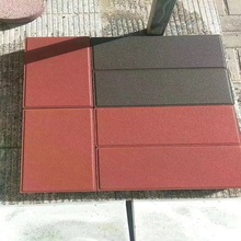 草坪美化彩色路面砖  彩色路面砖厂家 高压成型技术，使用寿命长