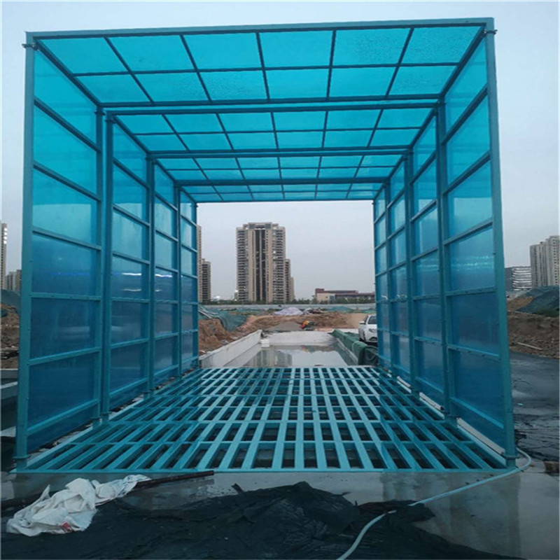 濮阳建筑工地洗车槽封闭式洗轮机亲情价