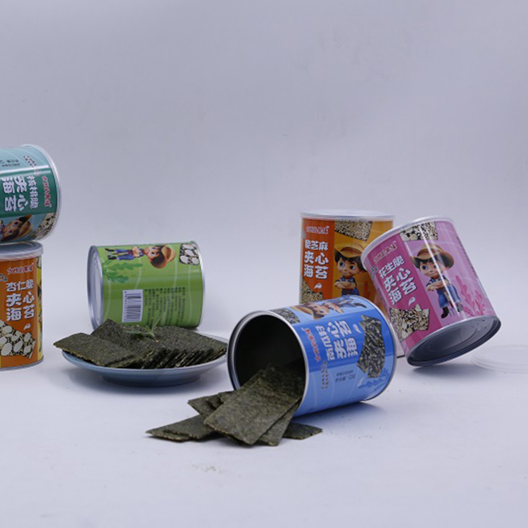 芝麻海苔夹心脆 山东休闲零食供应商 海苔价格