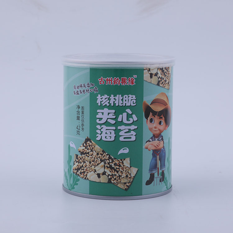 芝麻海苔夹心脆 潍坊铭聚食品出售海苔小零食 芝麻海苔夹心脆大量出售
