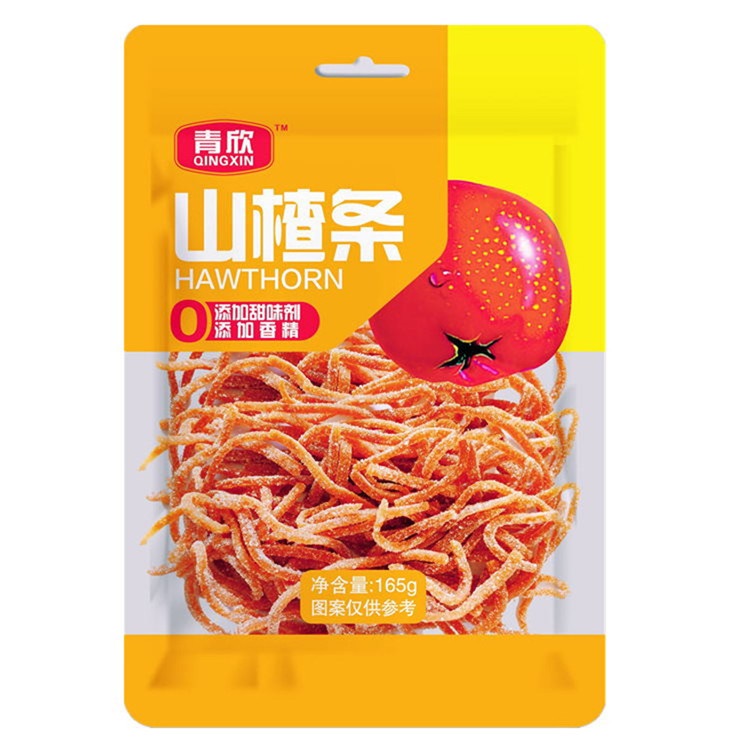 儿童零食  袋装雪花山楂条供应商  可零售 可批发
