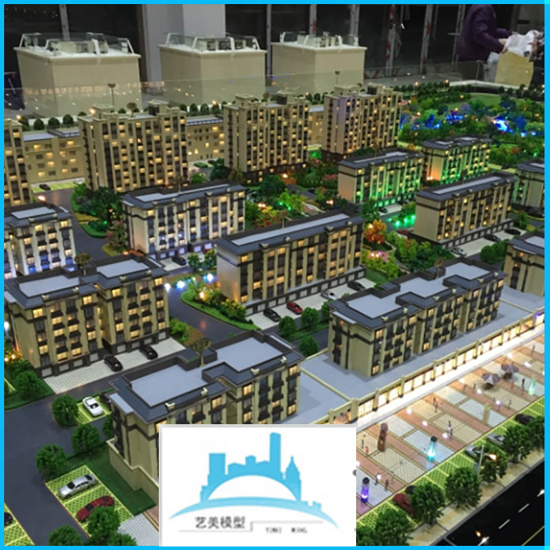 济南沙盘模型 小区地形地貌建筑模型 3D建筑模型价格 厂家直销