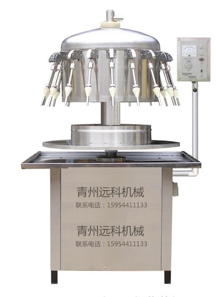 全自动料酒灌装机   酱油醋灌装机   味极鲜灌装机  远科制造， 品质保障