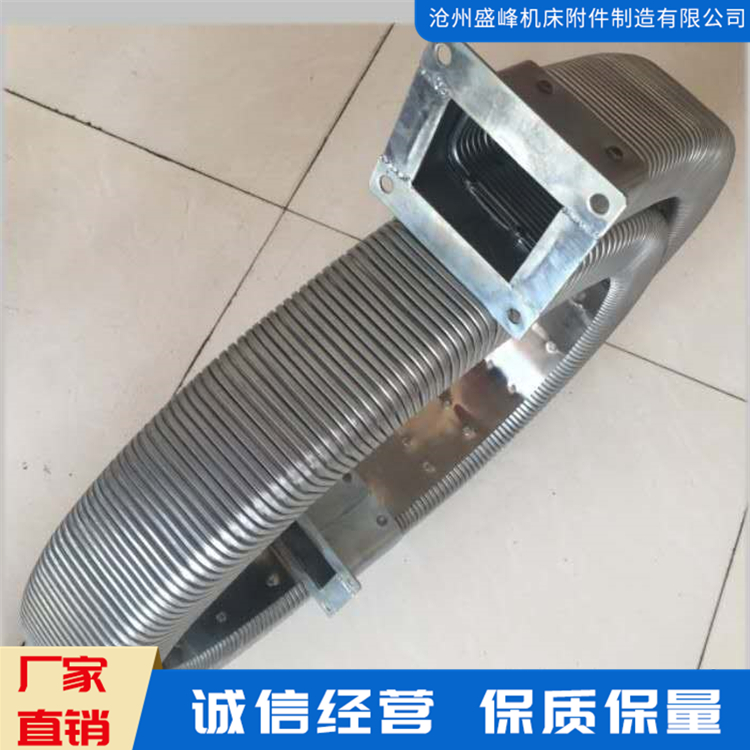 矩形软管 矩形金属软管 