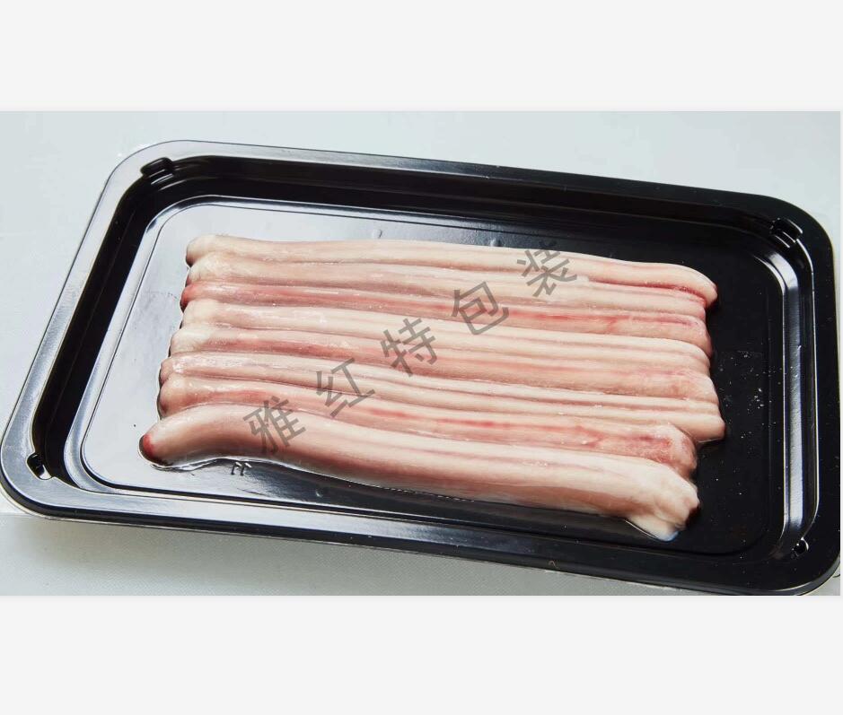 五花肉真空贴体皮肤包装盒羊肉 海鲜 牛排贴体包装盒 生鲜产品PP包装盒