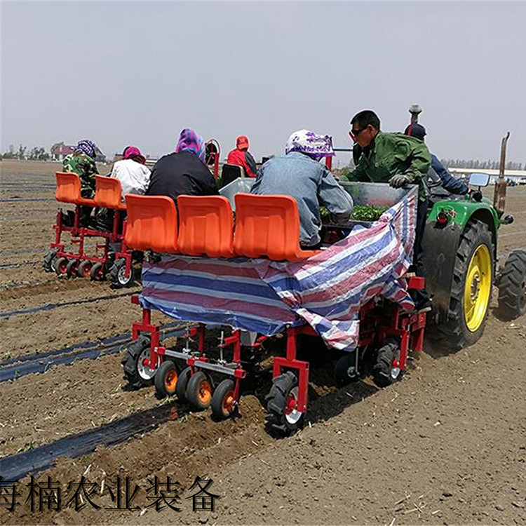 海楠农业装备  辣椒移栽机 多功能移栽机 秧苗移栽和浇水可同步进行