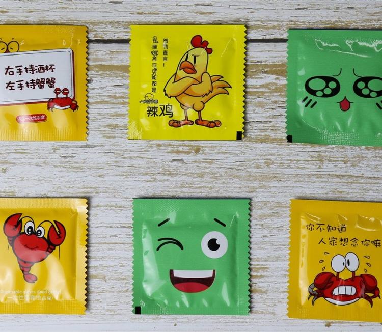安徽单独包装外卖手套 一次性手套餐饮食品