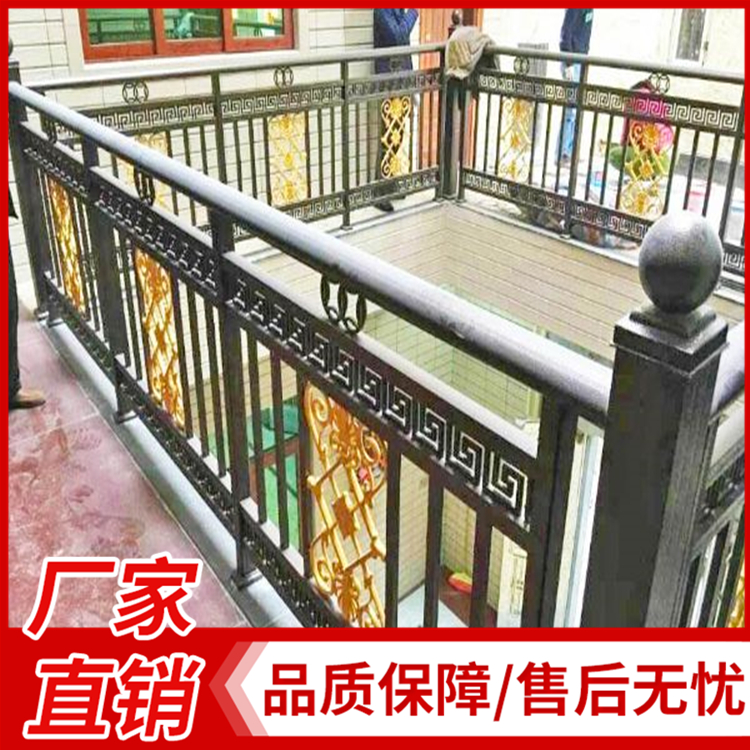 铝艺别墅护栏 铁艺围栏铝合金欧式围墙 家用栏杆庭院室内外隔离栅栏