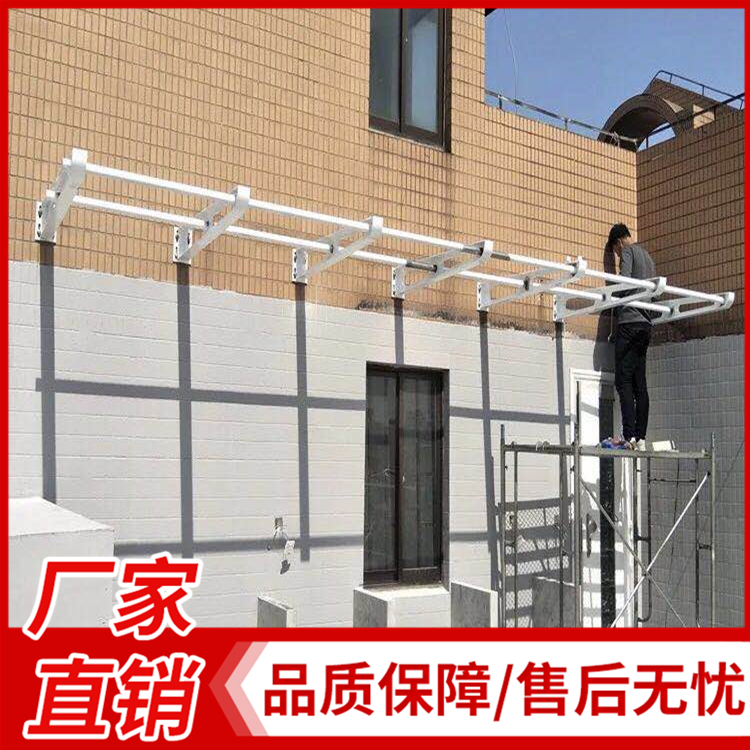 耐力板雨棚 阳台露台遮阳雨蓬价格 直销户外庭院别墅铝合金遮阳棚 