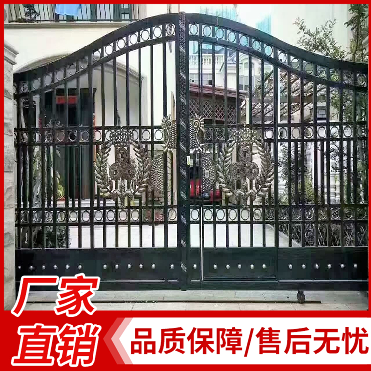铁艺大门 高档小区铁门 欧式铁艺大门 小区铁艺大门