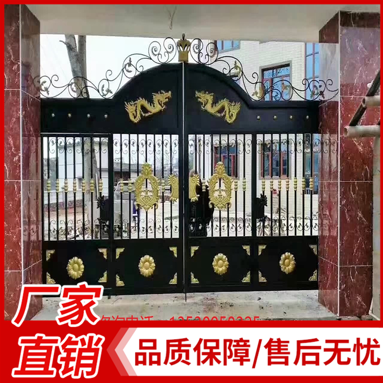 铁艺大门 高档小区铁门 欧式铁艺大门 小区铁艺大门 