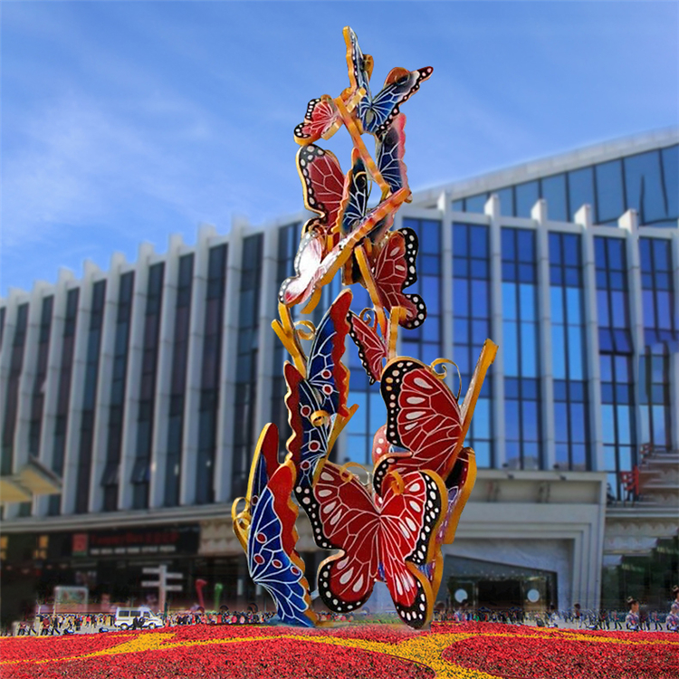 户外大型广场城市不锈钢雕塑 园林景观雕塑 不锈钢雕塑摆件 