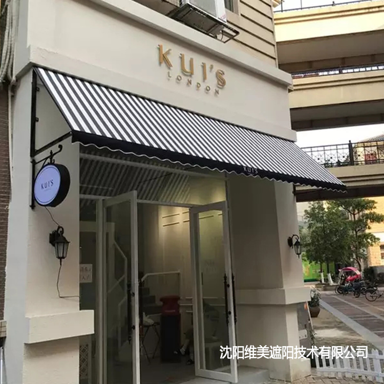 维美 梯形固定遮阳棚 辽阳广告装饰棚 梯形遮阳棚推荐厂家