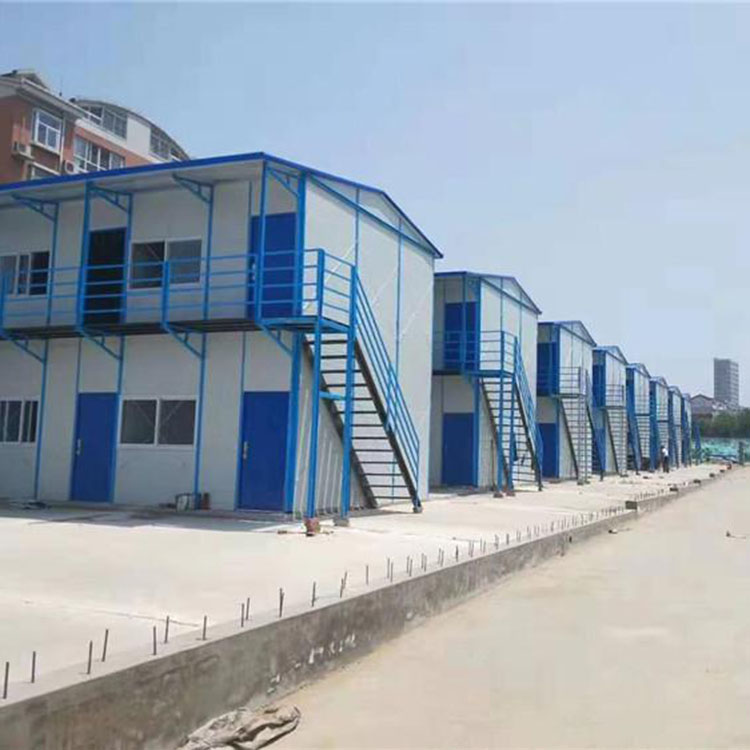活动板房 夹芯岩棉活动板房 工地常用活动房