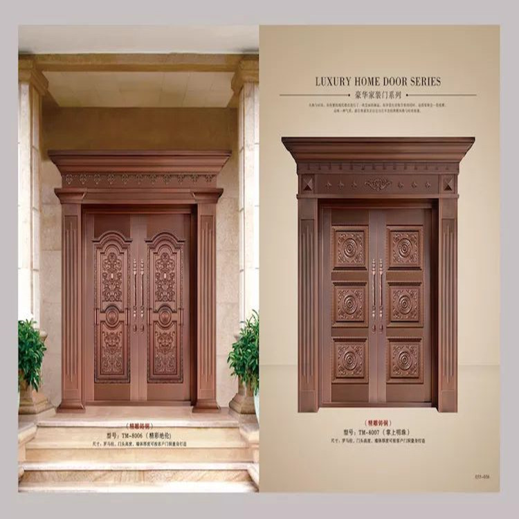 铜门--别墅铜门--铜门安装--诚达直销