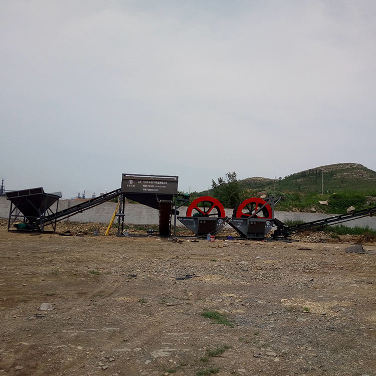 山东轮式洗沙机价格 沙场煤场用洗沙设备 轮式洗沙机价格