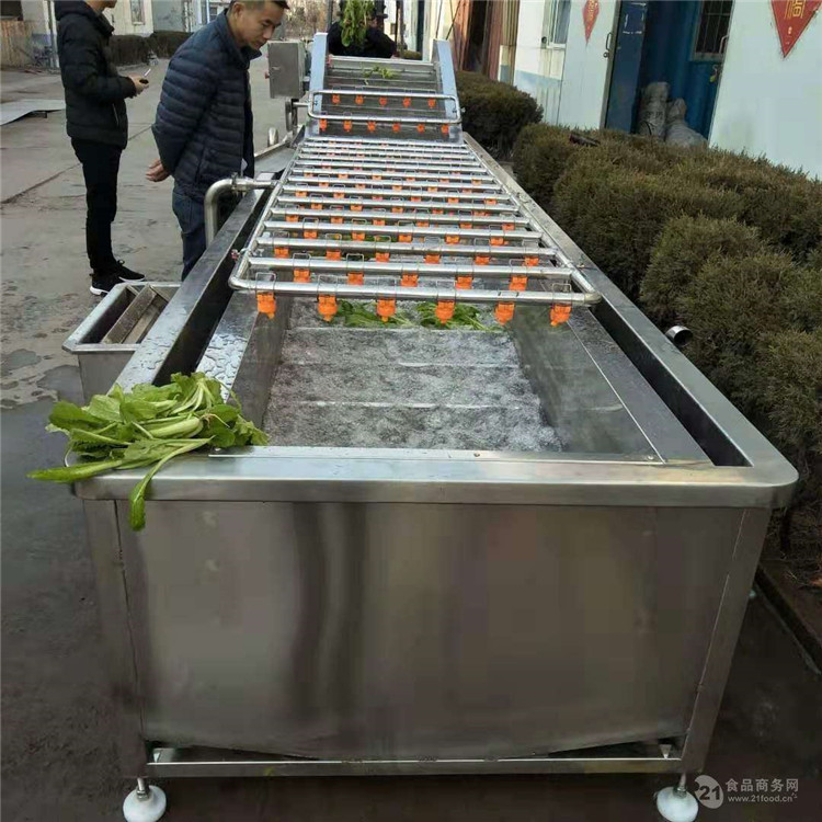 大量供应全自动果蔬清洗机 气泡清洗机 全自动清洗设备