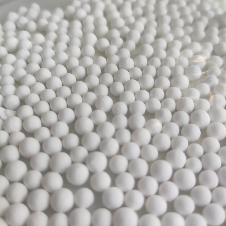 活性氧化铝球2-4mm饮用水除氟 开碧源销售白色球形氧化铝批发价