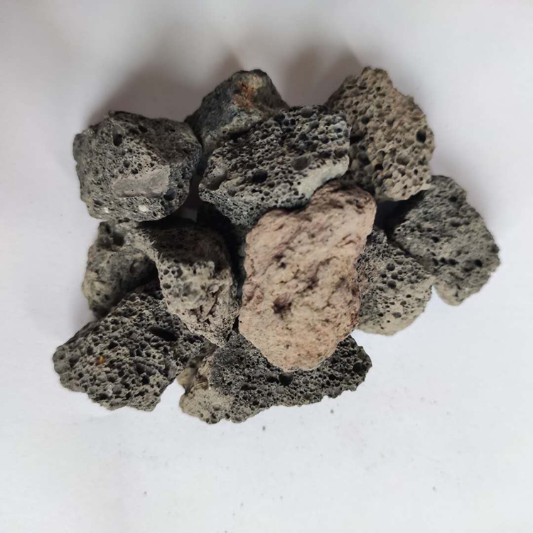 火山岩滤料处理生活有机废水 开碧源供应2-4、3-5cm火山岩颗粒