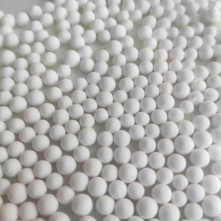 空压机用原生活性氧化铝 工业气体干燥剂氧化铝球6-8mm