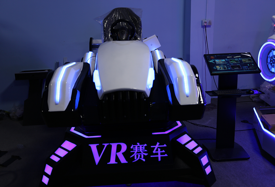 VR动感赛车网红动感模拟赛车vr赛车可联机乐阳厂家