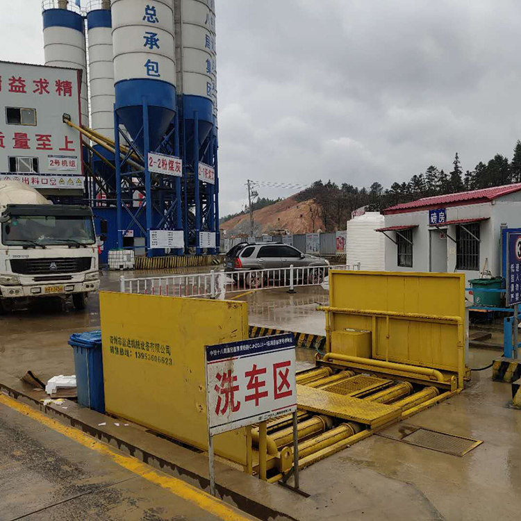 安装简单洗轮机 洗轮机价格 河北洗车台供货商