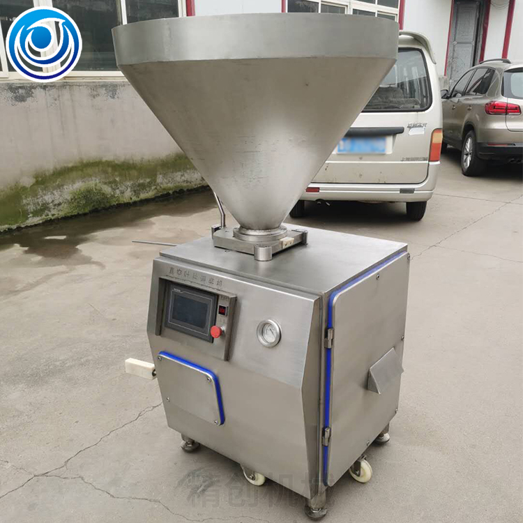 新品牛肉肠真空灌肠机 鸡肉肠灌肠设备 香肠加工设备