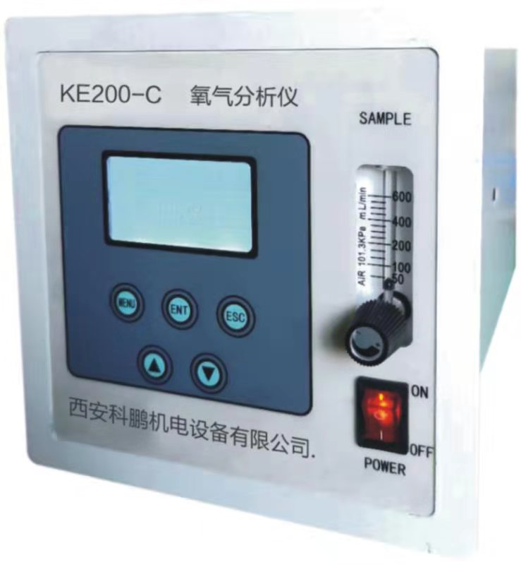 西安氧气分析仪  KE200-X氧气分析仪 高精度氧气分析仪 抗弱酸不锈钢卡套接头