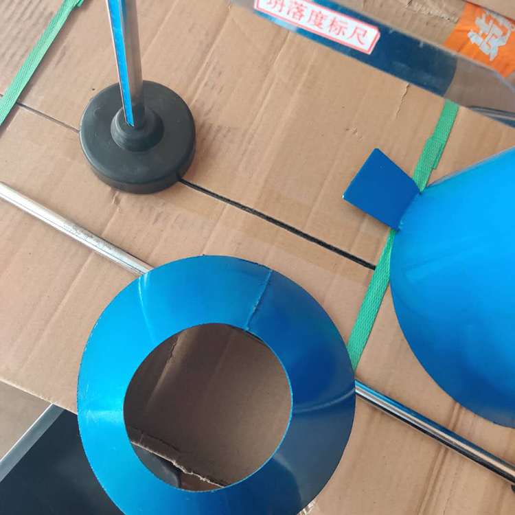 塌落度塌落度筒四件套混凝土塌落度测试桶标尺捣棒漏斗塌落度桶
