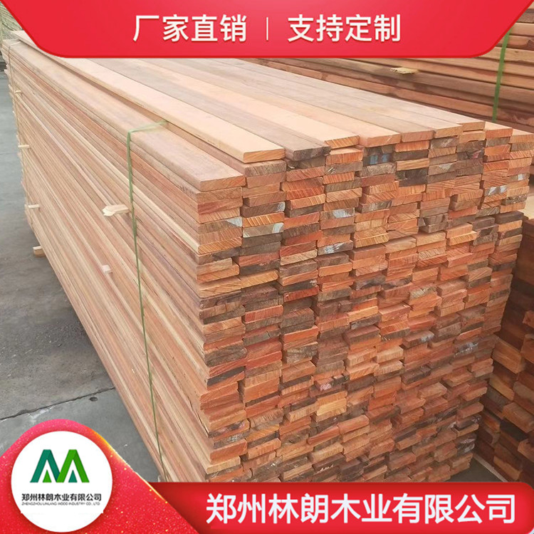 红柳桉防腐木生产厂家 园林红柳桉防腐木 经久耐用 量大从优