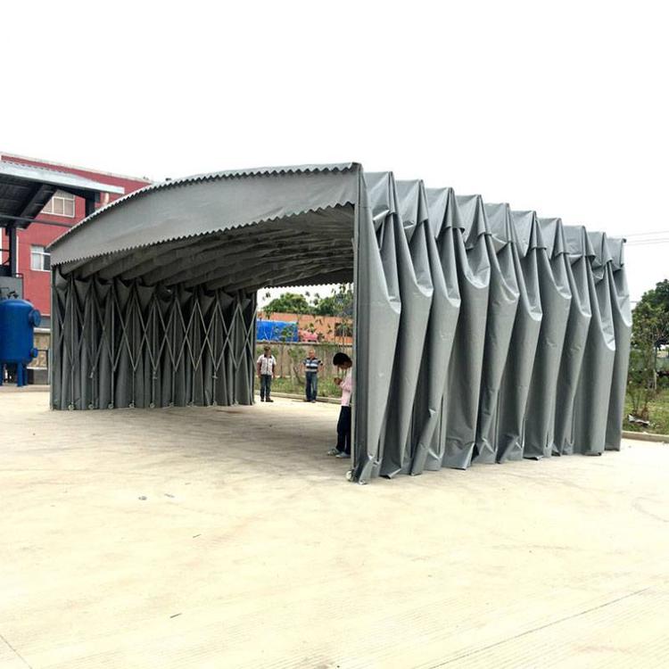 推拉篷生产厂家  厂房仓库雨篷  物流运输推拉棚  活动伸缩推拉蓬