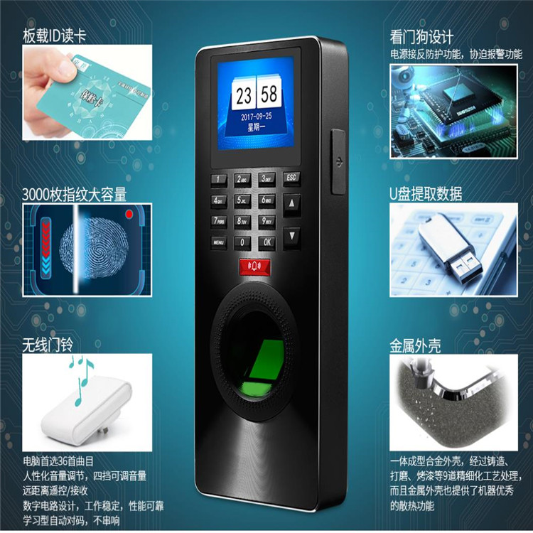 宁夏中卫微耕中控掌纹识别集中管理系统报价
