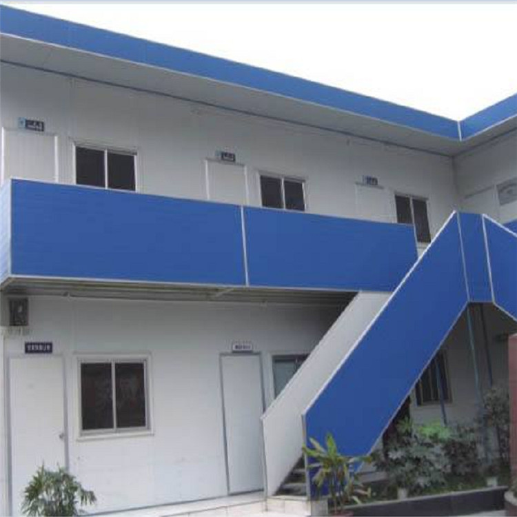 武汉建筑工地活动板房  住人集装箱   防火活动板房