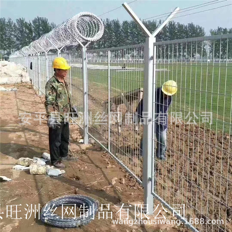 工地防护围栏栅栏 看守所护栏网 看守所防爬护栏网