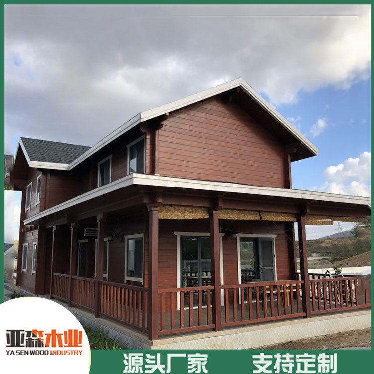 户外防腐木木屋别墅 厂家定制防腐木木屋 工厂直销防腐木木屋