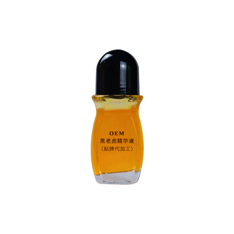 黑老虎精华液oem代加工植物刮痧按摩活络滚珠精油美容院养生套盒