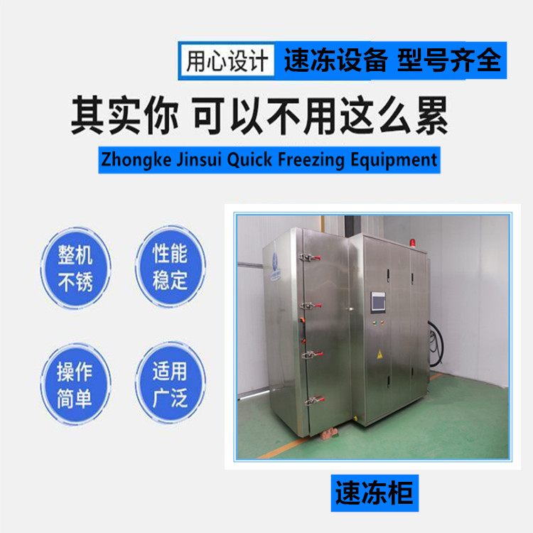 果蔬液氮速冻机 小型速冻柜 食品速冻柜 不锈钢速冻机批发