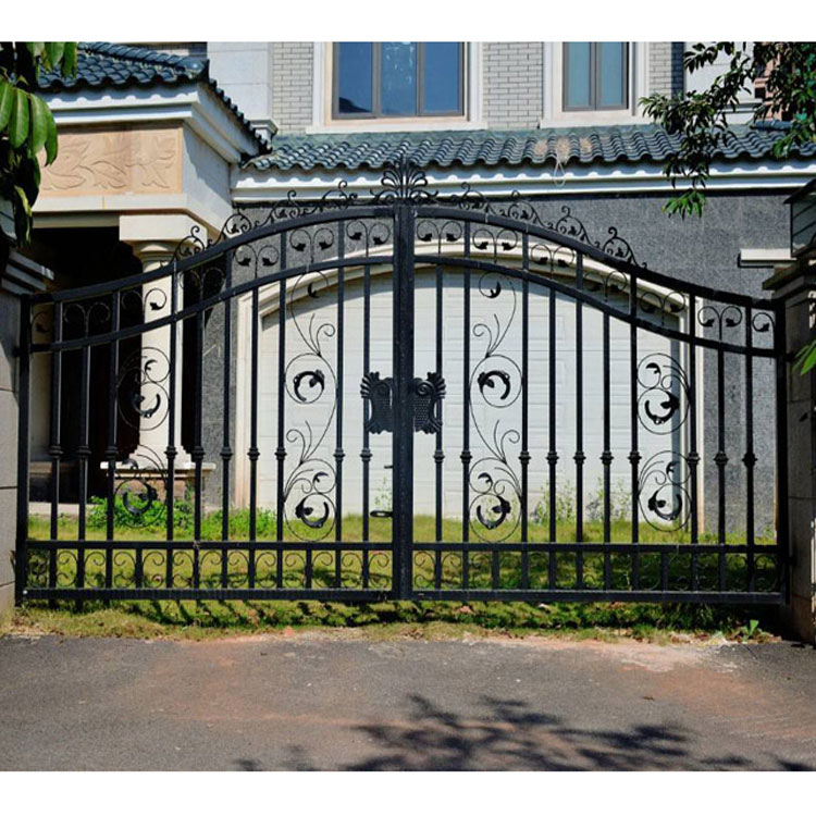 潍坊铁艺大门  乡村铁艺门   铁艺小门加工