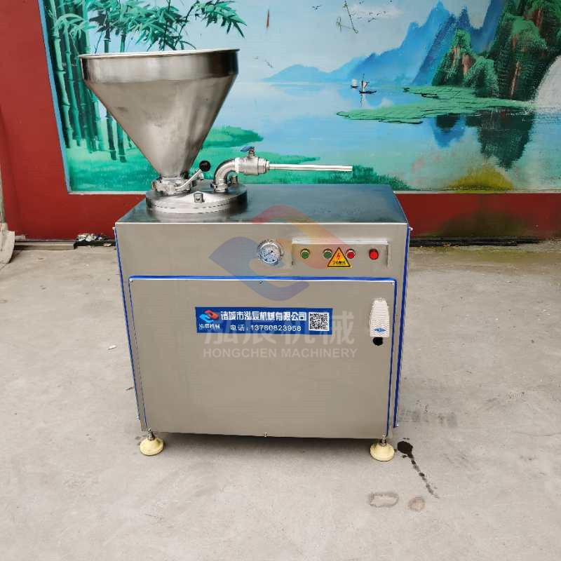 双管液压灌肠机 连续式液压灌肠机 红肠糯米肠灌肠机 现货包邮