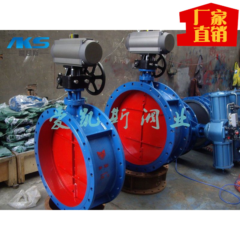 D641W-1C气动弹性通风蝶阀气动手动一体式通风烟道蝶阀烟道风门