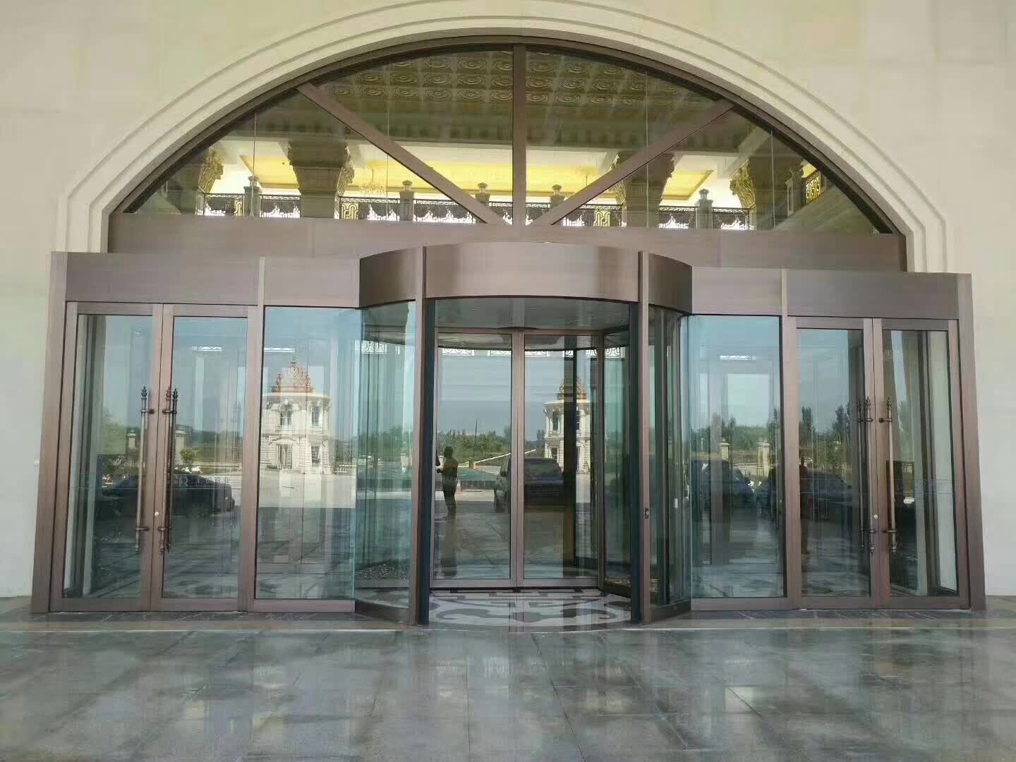 潍坊酒店旋转门  旋转门  两翼旋转门供应商