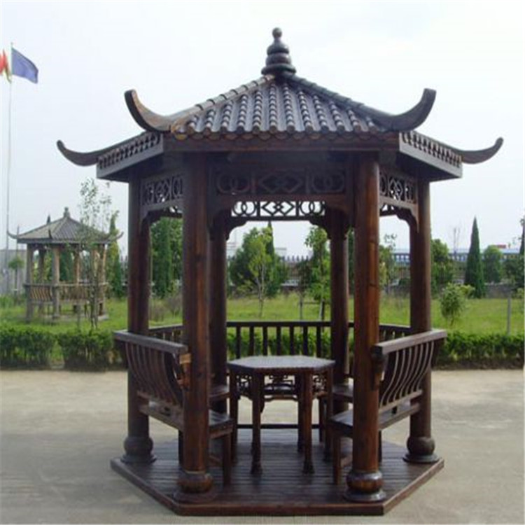 东营防腐木凉亭  凉亭   庭院凉亭加工
