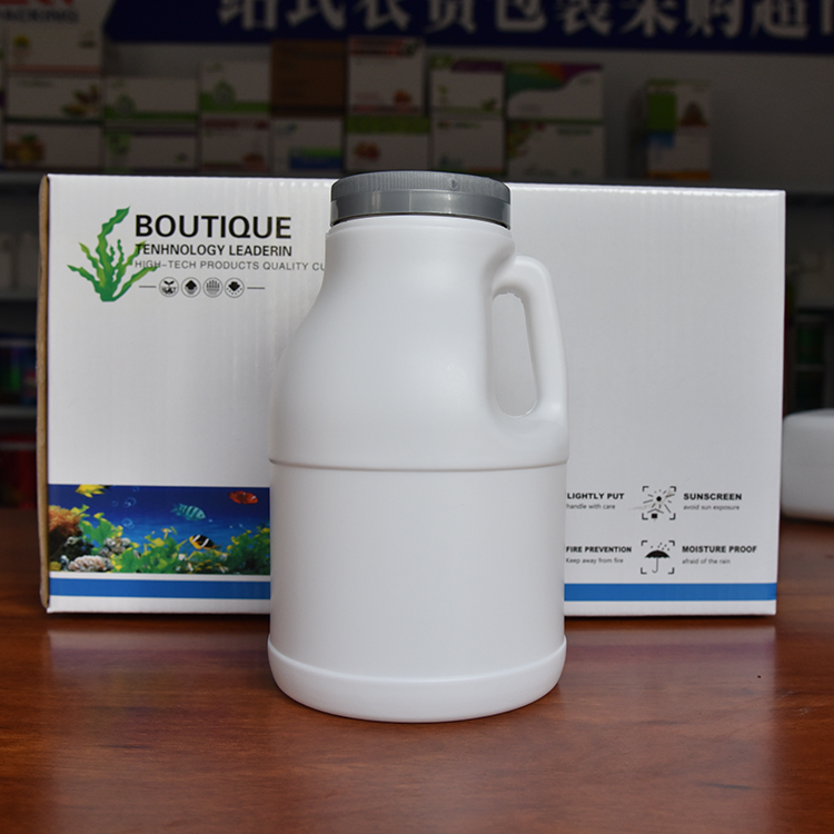 圆把塑料桶 2L白色圆把桶 化肥塑料包装桶厂家 