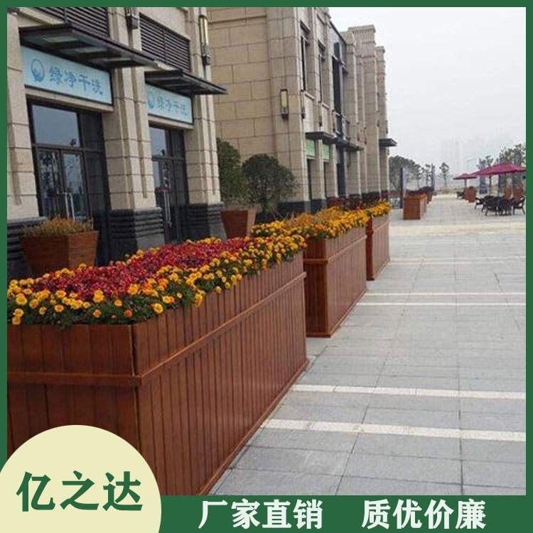 防腐木花箱价格 公路防腐木花箱 厂家直销 值得信赖