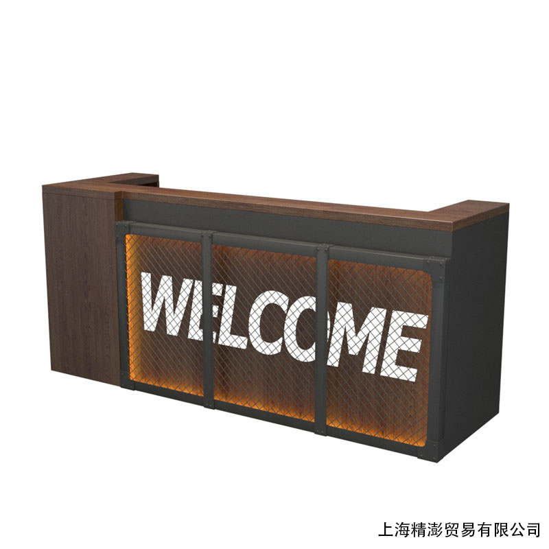 事业单位接待台定做上海公司接待台定做企业前台单位接待台